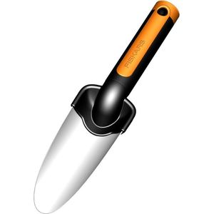 Fiskars 1000727 Schaufel/Kelle Gartenkelle Edelstahl Schwarz - Orange (1000727)