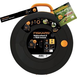 Fiskars FS. HOSE REEL SET S + muur BRACKET