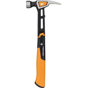 Fiskars Klauwhamer, lengte: 34 cm, gewicht: 0,82 kg, zwart/oranje, IsoCore, M, 1020213