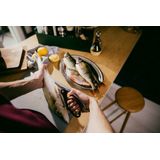 Fiskars - Visschaar - Gebogen - Tanden - Softtouch Grepen