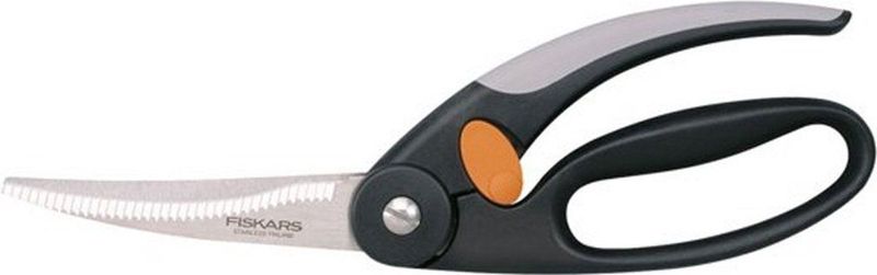 Fiskars Functional Form Wildschaar - Vleesschaar voor Kip & Gevogelte - Softtouch - 25cm