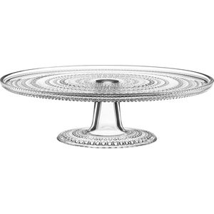 Iittala Kastehelmi Taartschaal 31,5 cm - Hoogwaardig glaswerk, vaatwasmachinebestendig