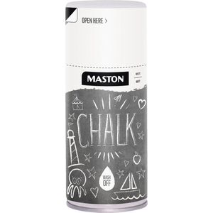 Maston Chalk Paint - Mat - Kalkverf - Wit - Spuitkalk - 150 ml
