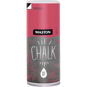 Maston Chalk Paint - Mat - Krijtverf - Rood - 150 ml - spuitbus verf