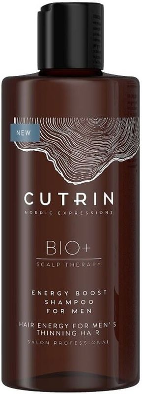 Cutrin Bio+ Energen Boost Shampoo - 250 ml - Voor Mannen