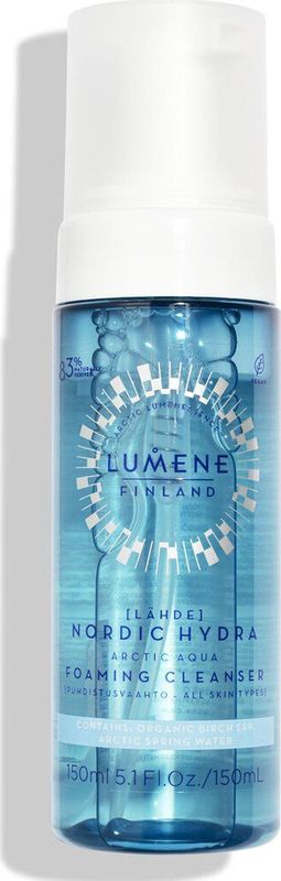 Lumene Nordic Hydra [Lähde] Arctic Aqua Foaming Cleanser Reinigingsschuim, 150 ml