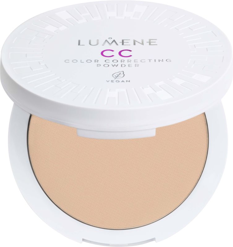 Lumene - Nordic Makeup - Color Correcting Compacte Poeder - Tint No. 2 - 10 g