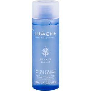 Lumene - HERKKÄ - Oog en Lippen Make-up Remover - 100 ml - Voor Gevoelige Huid