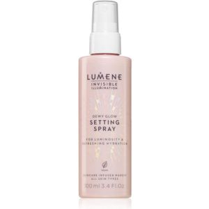 Lumene Invisible Illumination Dewy Glow Verhelderende Make-up fixer 100 ml