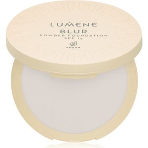 Lumene - Blur Compacte Poeder - Foundation - Tint No. 0 - 10 g