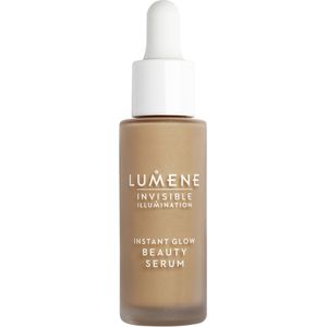 Lumene Invisible Illumination Glow Beauty Serum Vloeibare foundation, Universal Tan, 30 ml