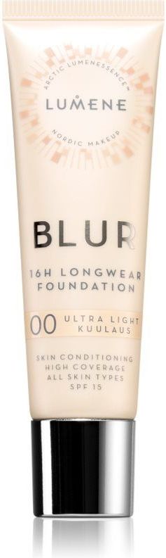 Lumene - Blur 16h Longwear - Foundation - Ultra Light - 30 ml