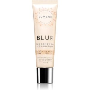 Lumene Blur 16h Longwear Langaanhoudende Make-up SPF 15 Tint 1,5 Fair Beige 30 ml