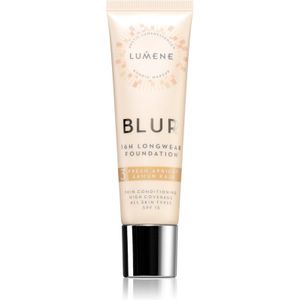 Lumene Blur 16h Longwear Langaanhoudende Make-up SPF 15 Tint 3 Fresh Apricot 30 ml