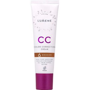 Lumene - CC Color Correcting Cream - Foundation - Bronze - 30ml