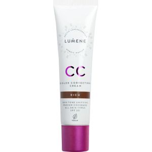 Lumene CC Color Correcting Cream Spf20 CC Cream, 8 Rich, 30 ml