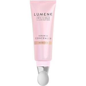 Lumene - Invisible Illumination Serum - Oog Concealer - Medium - 10 ml