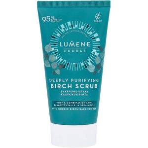 Lumene - Deeply Purifying Gezichtsreinigend Peeling - 75 ml - Voor Gemengde en Vette Huid