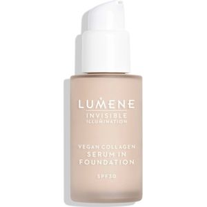 Lumene - Invisible Illumination - Foundation - Lichte Kleur - Vegan Collagen - 30 ml