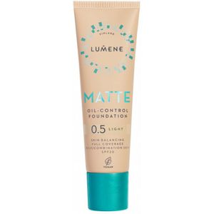 Matte - Oil-control Foundation - SPF 20 - Parfumvrij - Veganistisch
