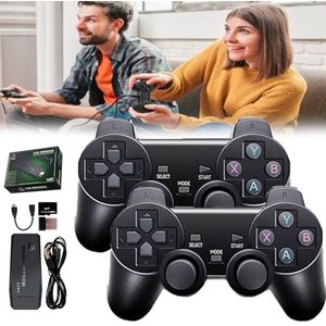 Arcstick Draadloze controller, 2,4 g, Arcstick retro games, 14000 64 GB, game stick 4k, draadloze retro gameconsole, 4K HDMI-output videospellen voor tv, M8 videogameconsole, cadeau voor volwassenen