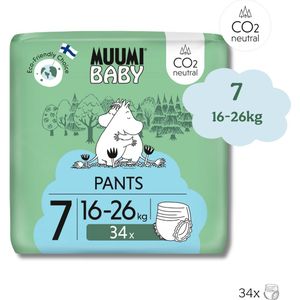 Moomin Baby luierbroekjes maat 7 - 16-26 kg - 34 stuks