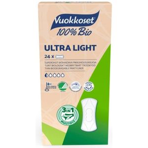 Vuokkoset Bio Inlegkruisjes Ultra Light 24 stuks