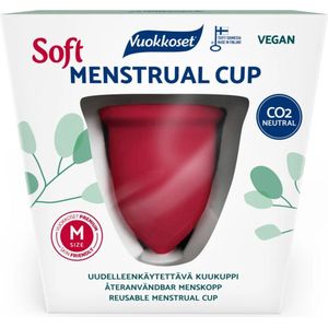 Vuokkoset Soft - Menstruatiecup - Maat M - Zacht en comfortabel - Finlandse technologie - Gezonde menstruatiebescherming