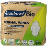 Vuokkoset Bio Maandverband Normal Wings 12 stuks
