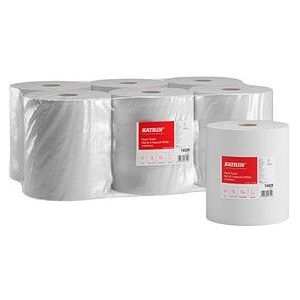 Katrin Medium Centerfeedrol 2 L 150 m Wit (1 pak x 6 rollen)