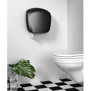 Katrin 92162 Toiletpapierdispenser Large (zwart)
