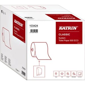 Toiletpapier katrin systeemrol 2laags 92m wit