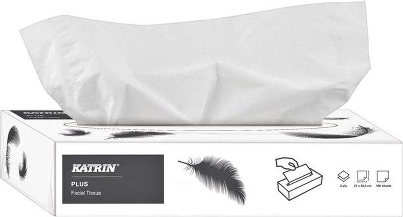 Katrin - Facial tissue's 11797 doos à 100 stuks | 40 stuks