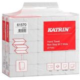 Katrin - Handdoek - 2-laags - Helderwit - Multifunctioneel - Z-vouw