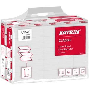 Handdoek Katrin Classic 2laags z-vouw 24 x24 25x160st 61570