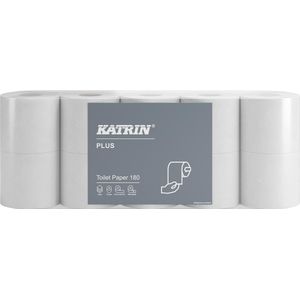 Katrin Plus toiletpapier, 4-laags, 180 vel per rol, pak van 10 rollen - 6414301077748