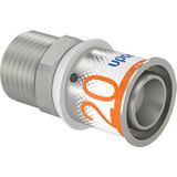 S-Press plus Übergangsnippel 20-R1/2'MT - Uponor