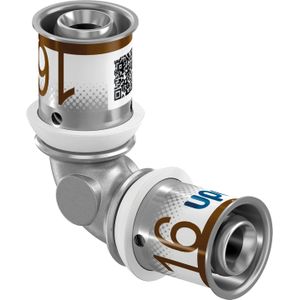 Uponor S-Press Plus Bocht Perskoppeling 16mm