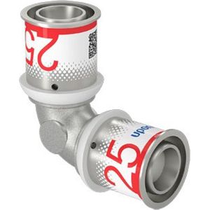 Uponor Press Plus bocht 25mm 90graden pers