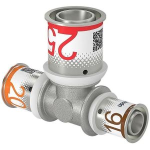 S-Press plus T-Stück reduziert 20-25-16 - Uponor