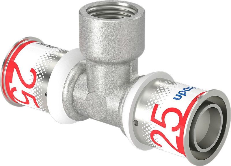 S-Press plus T-Stück mit Innengewinde 25-Rp1/2'FT-25 - Uponor