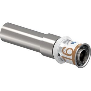 Uponor Overgangskoppeling S-Press Plus - Recht - 16mm x 15mm - Messing