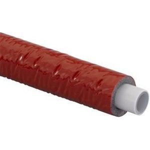 Uponor AKB Uni Pipe Plus 16x2mm Geïsoleerd 4mm Rood 100 Meter