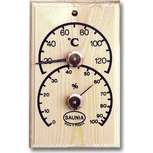 Saunia - Houten Sauna - thermometer - hygrometer