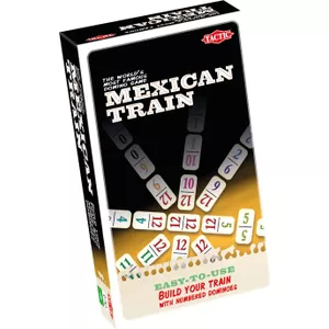 Queensell Mexicaanse trein dominospel voor volwassenen, klassiek