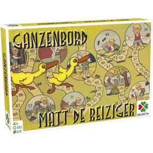 Selecta - Matt De Reiziger/Ganzenbord - Bordspel