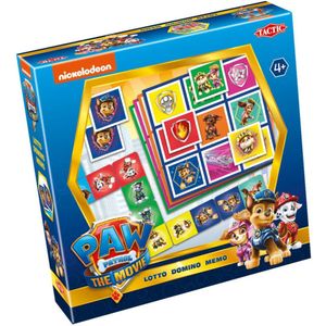 Tactic - Paw Patrol 3-in-1 - Spellen - Multi - Karton