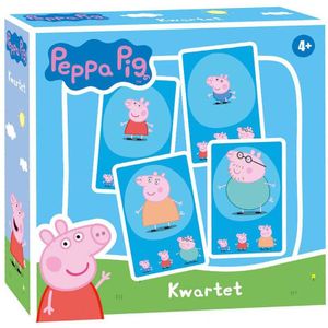 Peppa Pig - Kwartet - Spel - Dieren - Karton