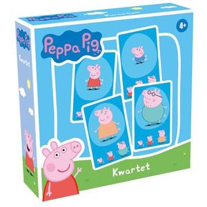 Peppa Pig - Kwartet - Spel - Dieren - Karton
