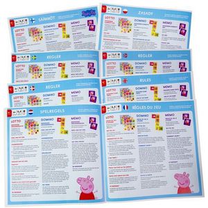 Tactic - Peppa Pig 3-in-1 - Spellen - Divers - Karton